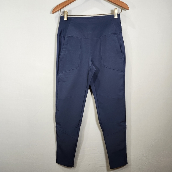 Avalanche Fit Hybrid Stretch Woven Knit Pant Pants - Navy - Picture 3 of 10